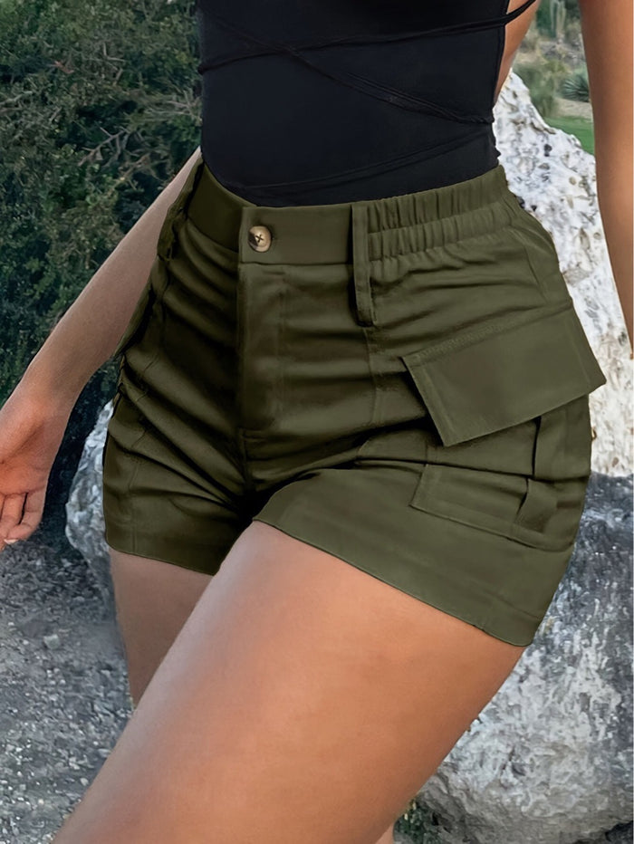 Women's Solid Color Short Shorts | 5 Colors | S–XL