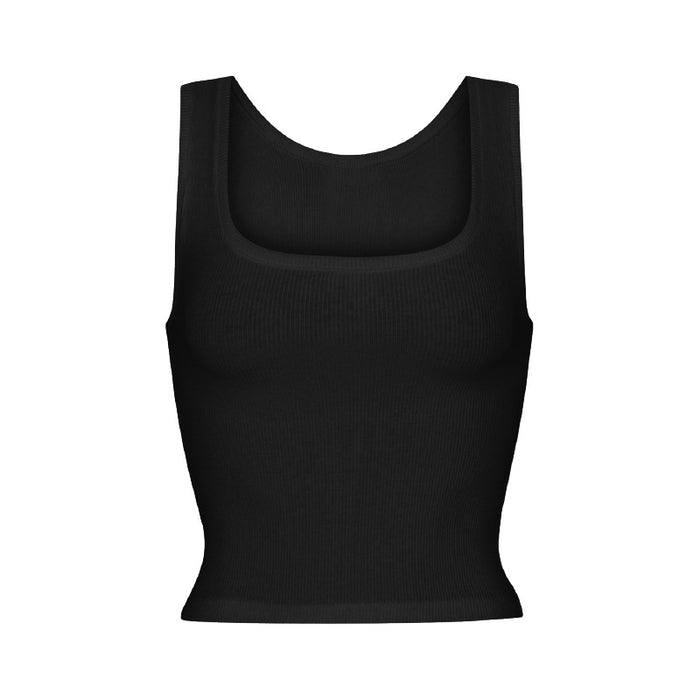 Women's Square-Neck Midriff Vest