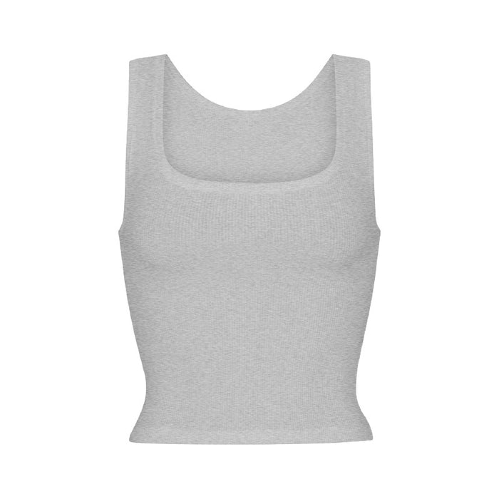 Women's Square-Neck Midriff Vest