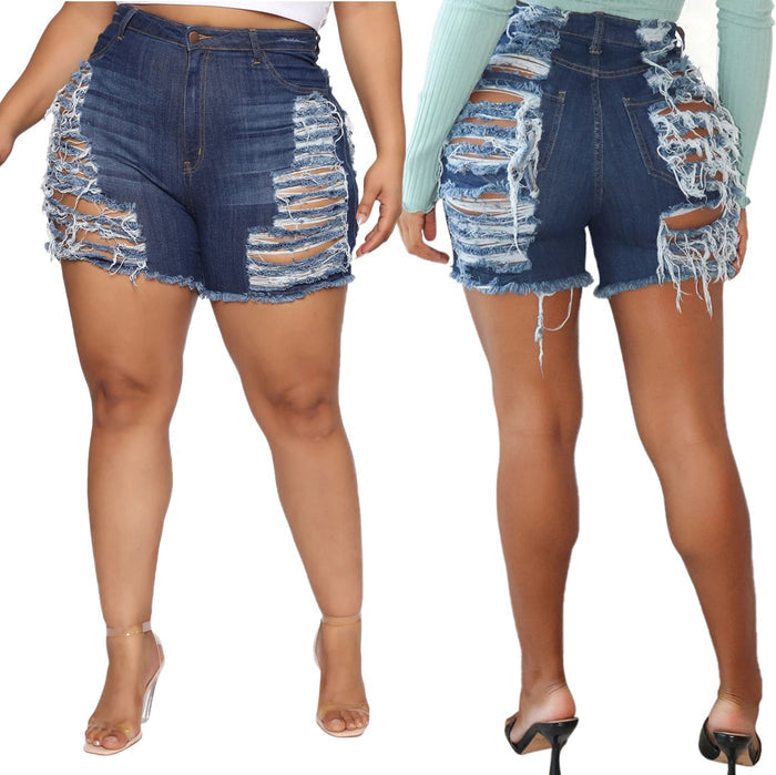 Women's Stretch Denim Shorts