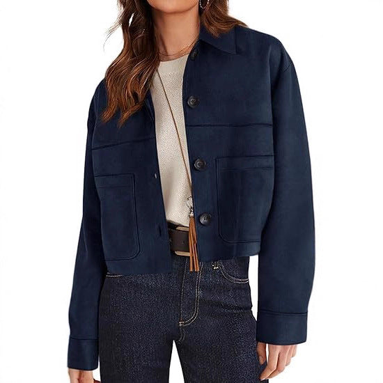 Women's Suede Short Jacket