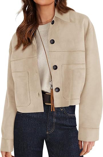 Women's Suede Short Jacket