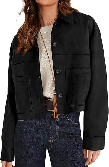 Women's Suede Short Jacket