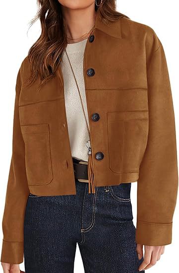 Women's Suede Short Jacket