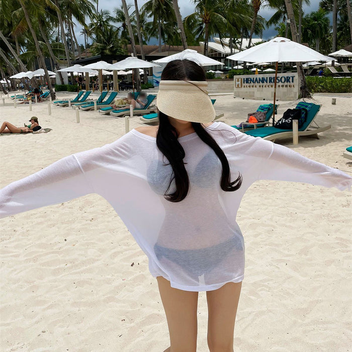 Womens Swimwear Beach Vacation Cover-Up