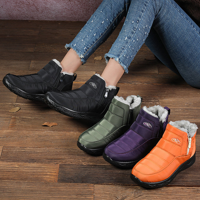Women's Thickened Cotton-Padded Warm Snow Boots