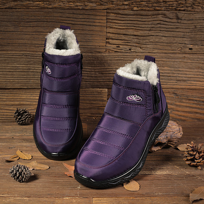 Women's Thickened Cotton-Padded Warm Snow Boots