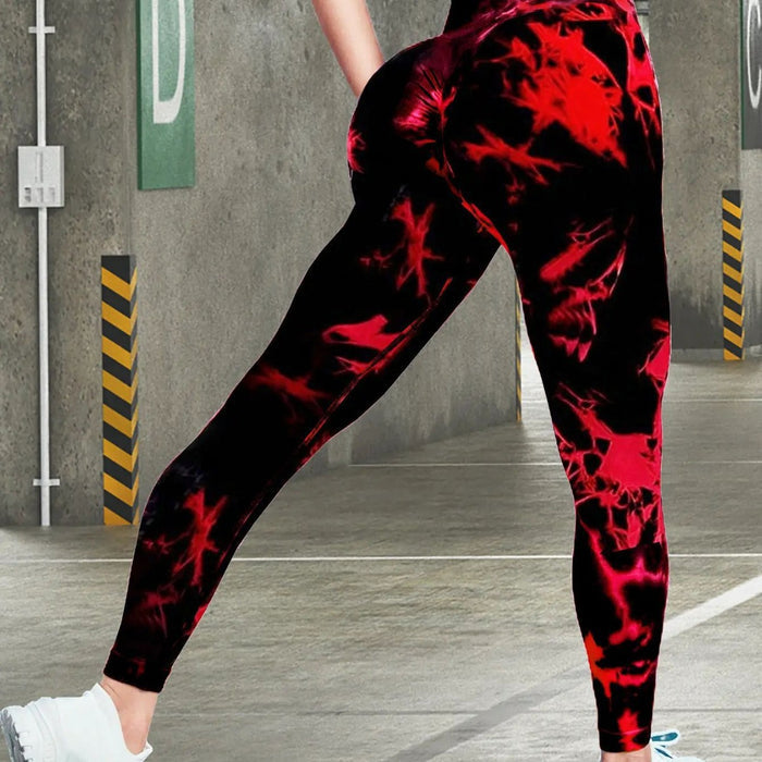 Women's Tie-Dye Yoga Leggings
