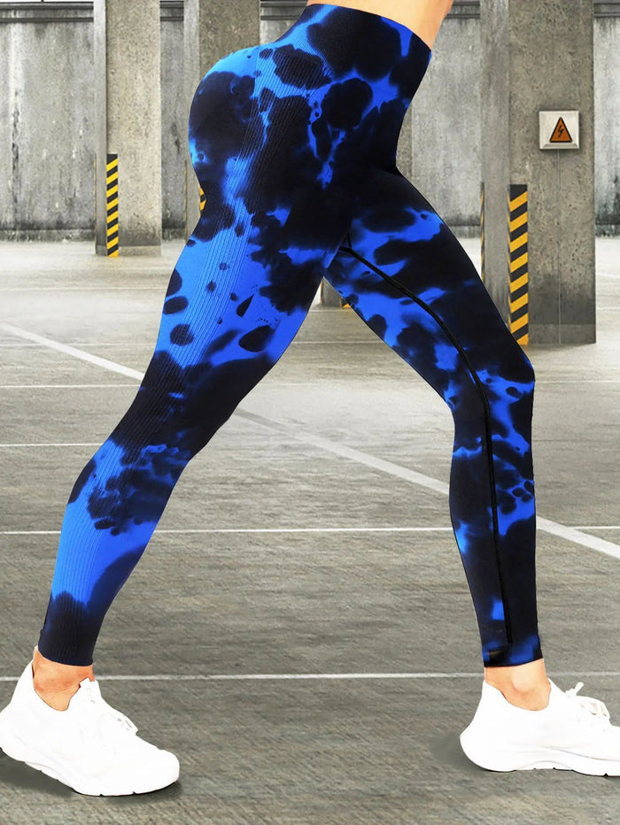 Women's Tie-Dye Yoga Leggings