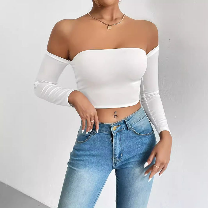 Women's Waist-Trimming Camisole Short-Sleeve Top