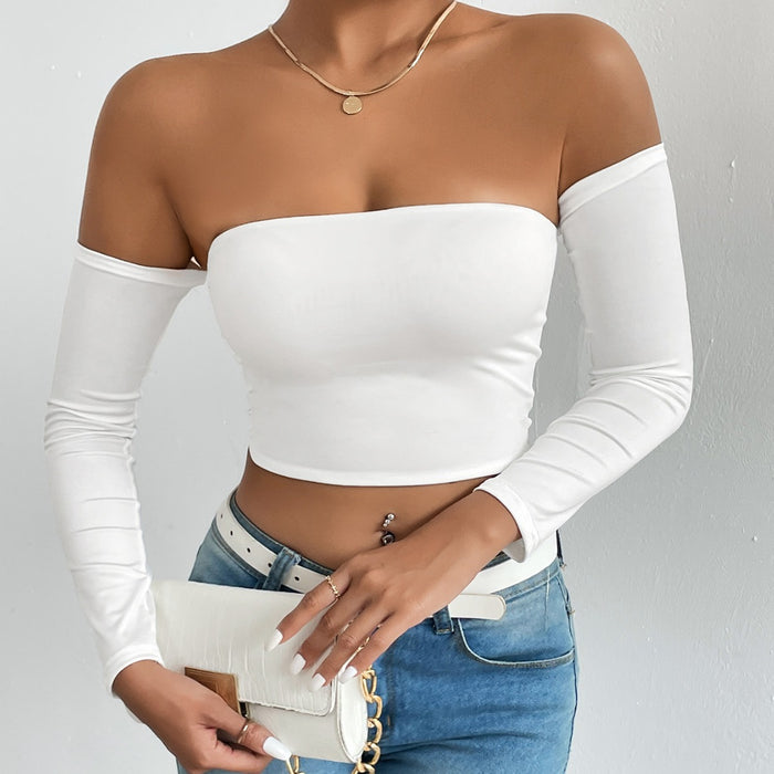 Women's Waist-Trimming Camisole Short-Sleeve Top