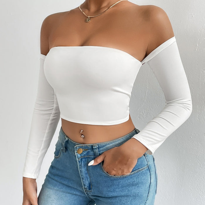 Women's Waist-Trimming Camisole Short-Sleeve Top