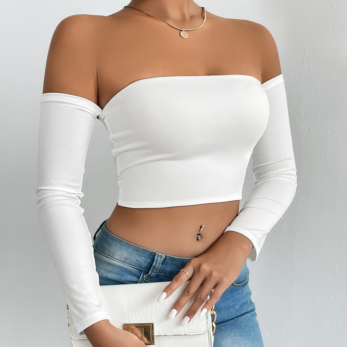 Women's Waist-Trimming Camisole Short-Sleeve Top