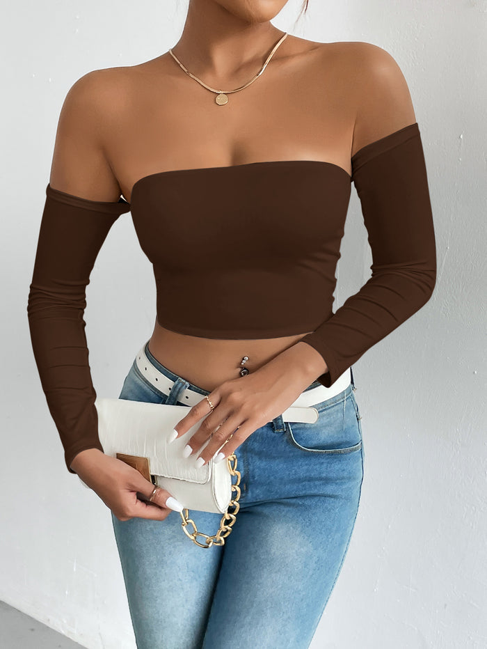 Women's Waist-Trimming Camisole Short-Sleeve Top