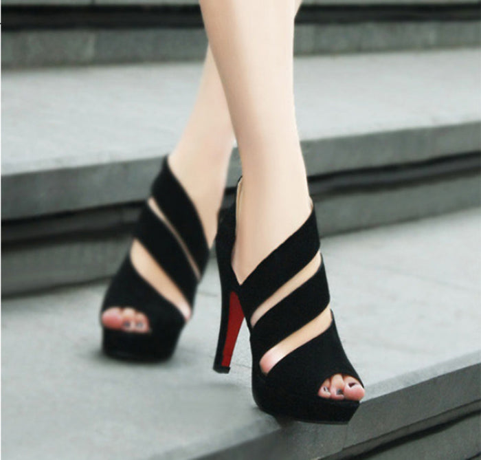 Women's Waterproof Platform Roman Sandals