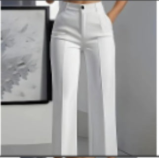 Women's Wide-Leg Suit Trousers