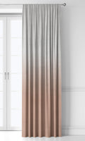 2-Tone Ombre Curtain Panels (Salmon)