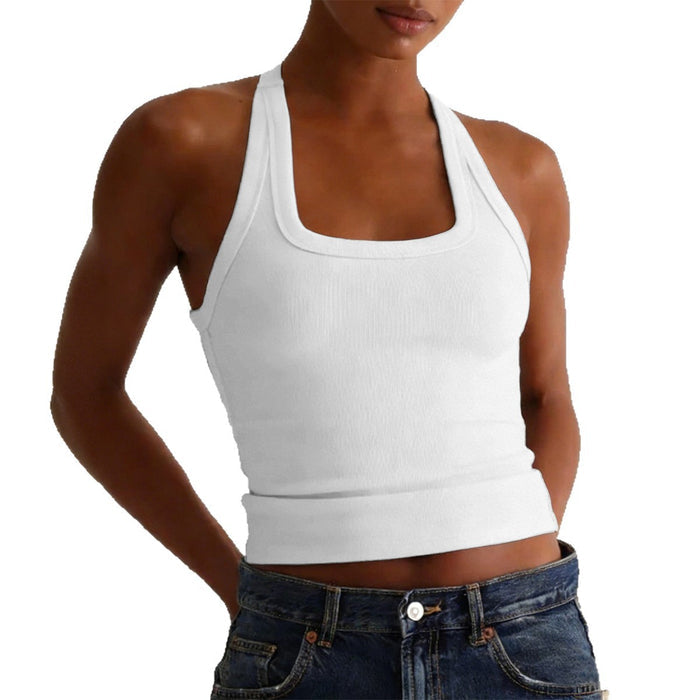 Yoga Halter-Neck Tank Top