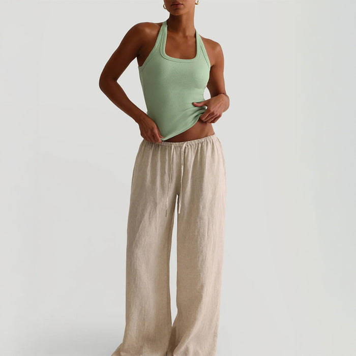 Yoga Halter-Neck Tank Top