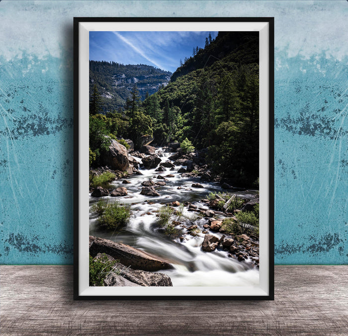 Yosemite National Park Print, Merced River Sunrise Fine Art Photo