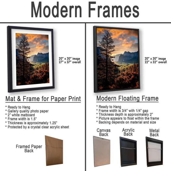 Yosemite Tunnel View Print, Half Dome Sunrise Landscape Art Poster