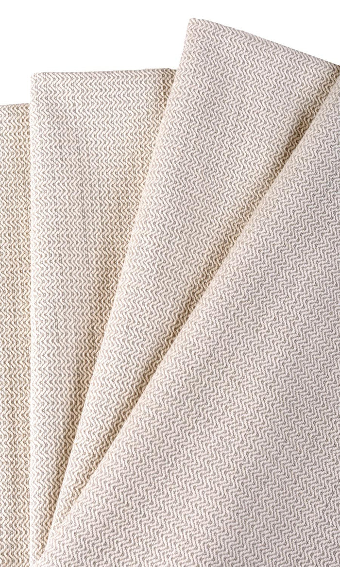 Textured   Curtains / Drapes / Window Drapery Panels (Grey/ Beige)