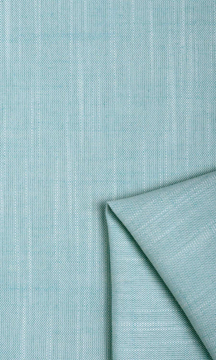 Linen Texture Fabric Material By the Metre (Sky Blue)