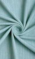 Linen Texture Curtains (Sky Blue)