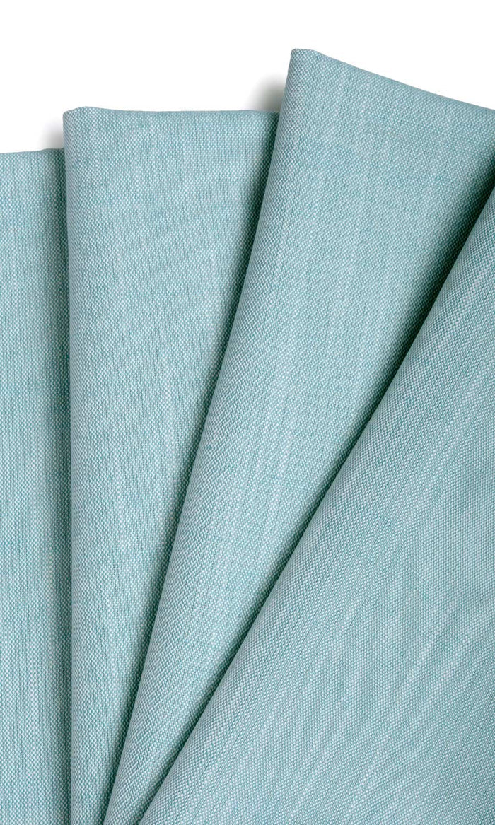 Linen Texture Curtains for Living, Bedroom, Kitchen, Bathroom (Sky Blue)